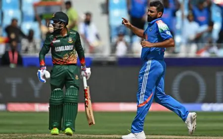 Shami Shatters World Record In CT 2025, Become 1st Player In History To...