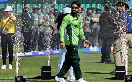 Pak Captain Rizwan Throws Bowlers Under The Bus After Loss In CT 2025 Opener