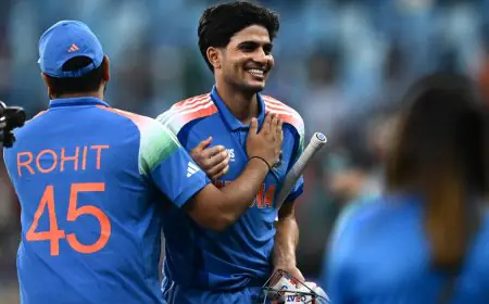 Gill, Shami Shine As India Beat Bangladesh By 6 Wickets In Champions Trophy