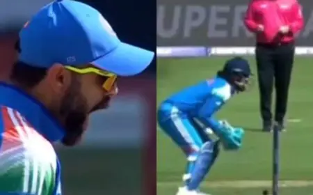 Watch: Kohli Fumes After KL Rahul's Poor Wicketkeeping vs Bangladesh