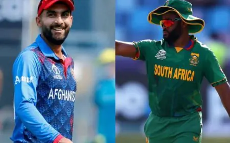 Champions Trophy LIVE: Rickelton Slams Century, SA Eye Big Finish vs AFG