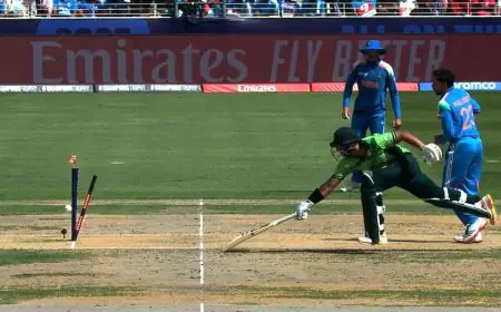 Watch: Imam-ul-Haq's Run-Out Against India Triggers Epic 'Inzamam Memes'