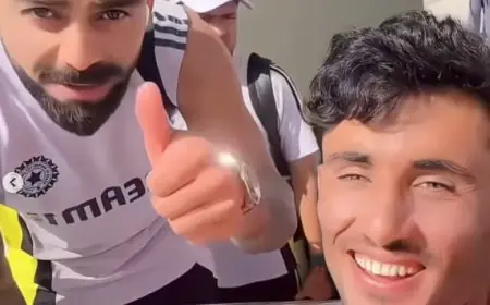 Watch: Virat Kohli Overawed By UAE Bowler's Performance In Nets