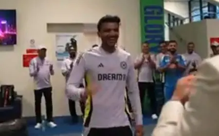 Watch: Mr. ICC Awards India Star 'Fielder Of The Match' Medal. Not Kohli