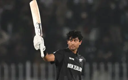 NZ Star Rachin Ravindra Scripts History, Becomes 1st Player In World To...