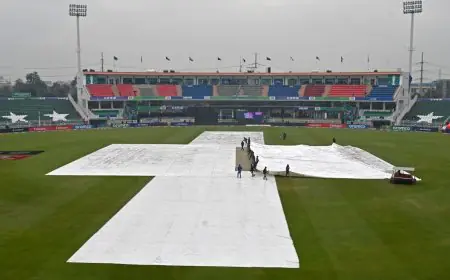 Champions Trophy Live: AUS vs SA Toss Delayed; Weather Forecast Concerning