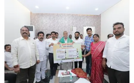 Telangana Health Minister Damodara Rajanarasimha Unveils Rising Telangana CSR Awards 2025