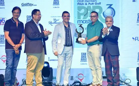 PAR 3 MASTERS First Pitch and Putt Golf Tournament in Maharashtra, Concludes at Oxford Golf Resort, Pune
