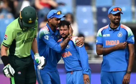 How Chinaman Kuldeep Has Becomes India's Go-To Death Bowler In CT 2025?