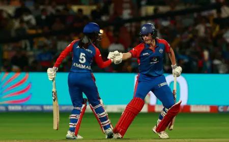 WPL 2025: Jonassen's Fifty, Superb Pace Bowling Helps DC Hand GG Six-wicket Defeat