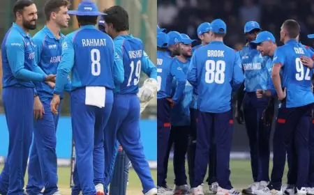 CT 2025 Live: England And Afghanistan Face-Off In Virtual Knockout Clash