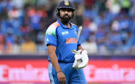 Rohit Skips Net Practice Ahead Of NZ Match. Report Provides Worrying Update