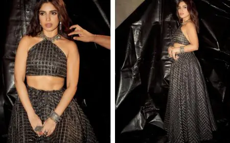 Bhumi Pednekar Turns Heads in a Sustainable Traditional Ensemble