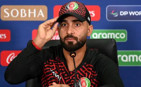 Afghanistan Skipper Agitated Over Maxwell Query: "Not Coming To Ground..."