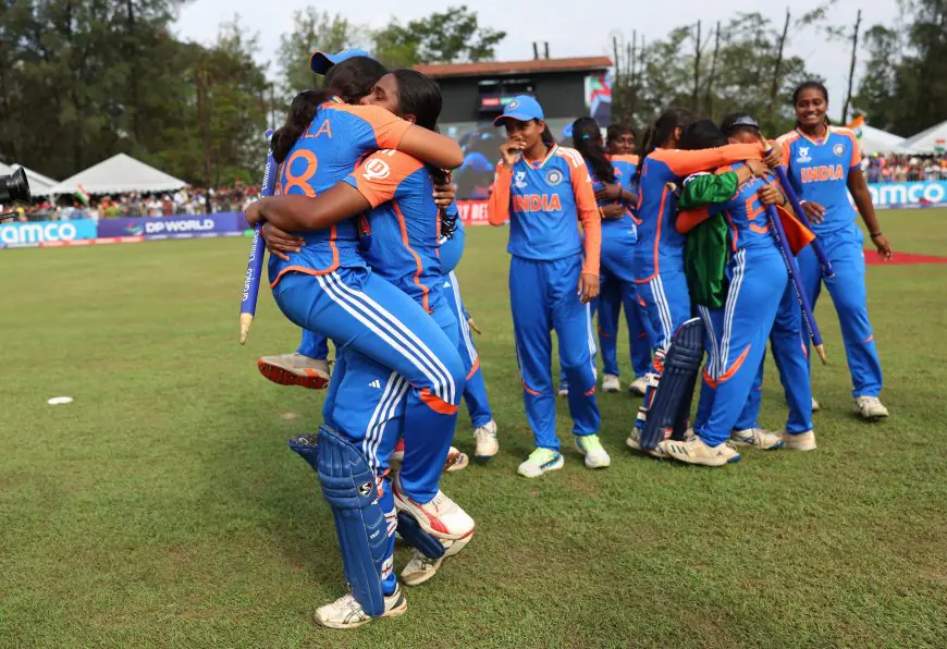 India Thrash SA To Win Second Successive U19 Women's T20 World Cup Title