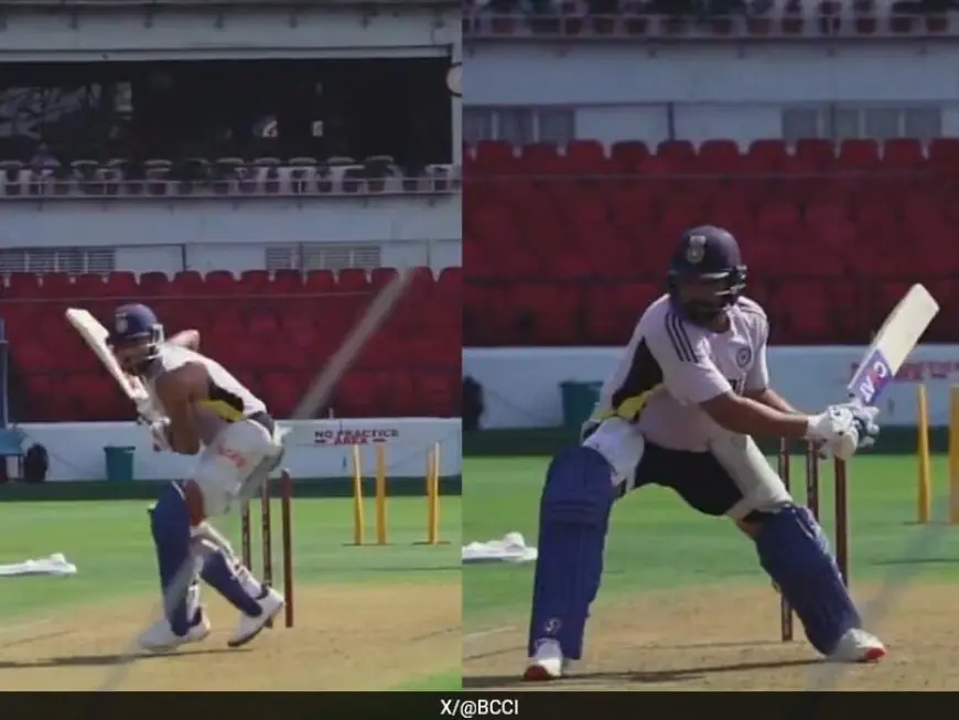 Watch: Virat, Rohit Cause Mayhem In Nets. BCCI Drops Epic 'Ro-Ko' Caption