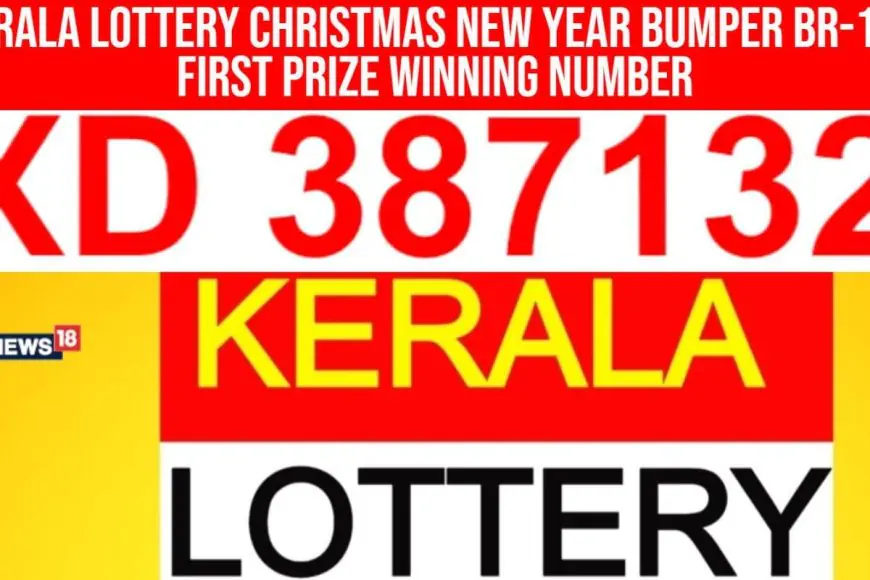 Kerala Christmas New Year Bumper BR-101 Lottery Results Live: Ticket XD 387132 Wins Rs 20 Crore – Full Winners List!