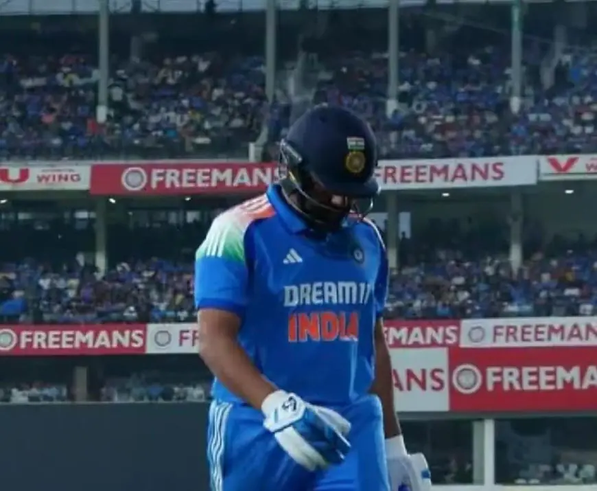 Watch: Rohit Devastated After 2 vs Eng. Long Walk Back Paints Sorry Image