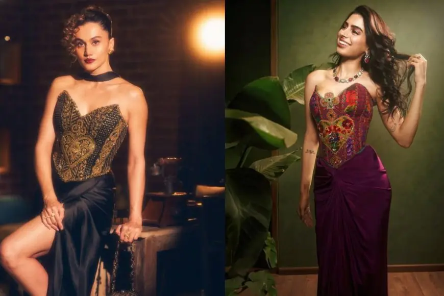 Taapsee Pannu Vs Khushi Kapoor: Who Styled Their Torani Corset Better?