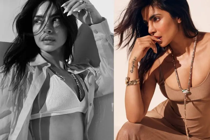 Watch: Priyanka Chopra Redefines Minimalism With Bulgari’s Statement Serpentine Necklace