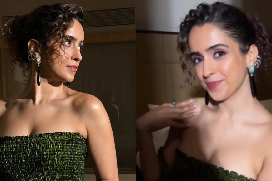 Sanya Malhotra Teaches Us How To Nail The Subtle Effortless Glow