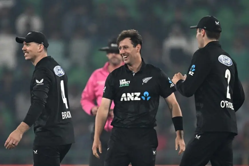 ODI Tri Series: New Zealand Beat Pakistan By 78 Runs