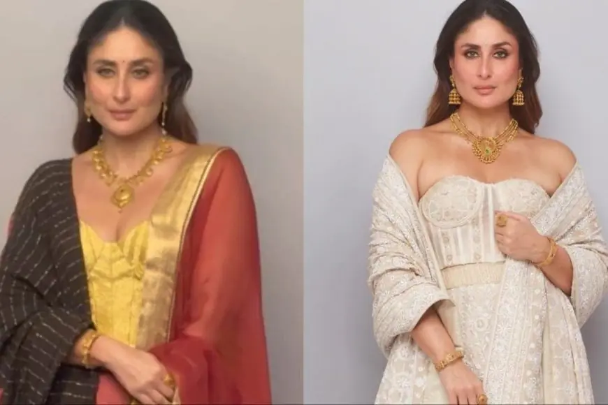 Kareena Kapoor Glows In Jewellery And Outfits Fit For A Queen In Latest Photoshoot