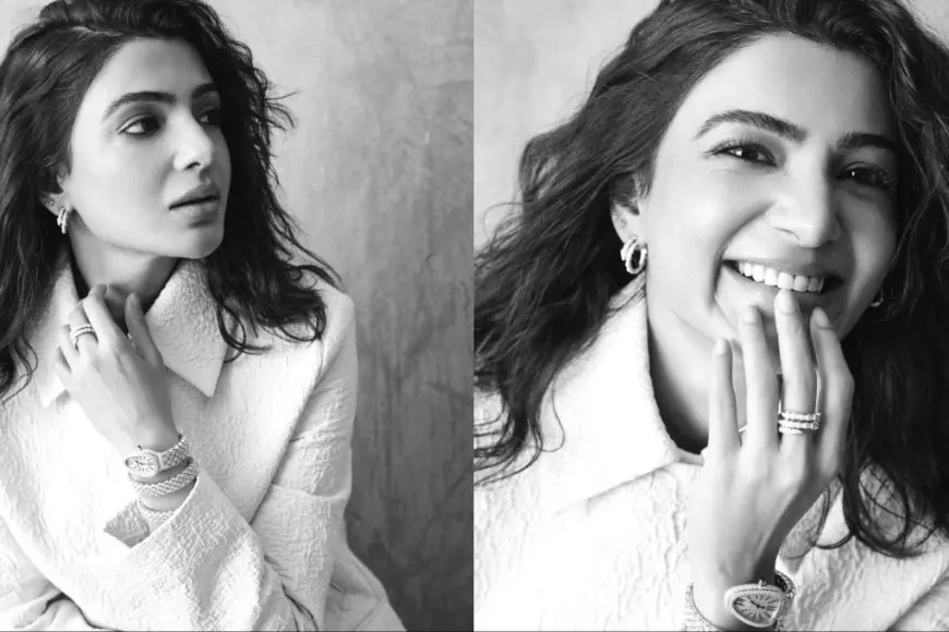 Samantha Ruth Prabhu Effortlessly Flaunts A Diamond Serpenti Watch In Her Latest Photoshoot