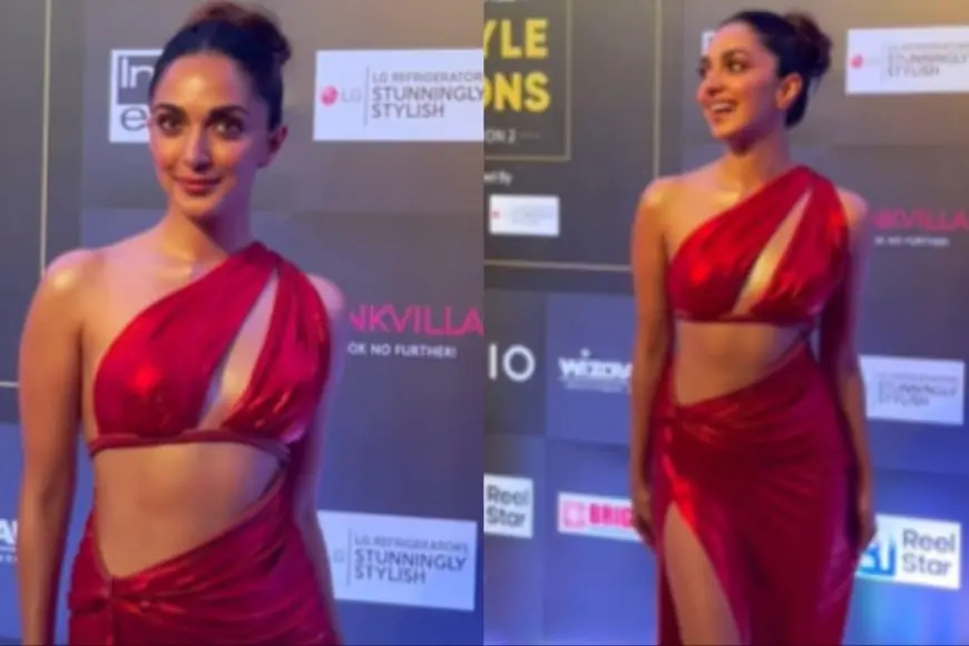 Kiara Advani Makes A Ravishing Statement In A Gorgeous Red Dress With Bold Cut-Out Details