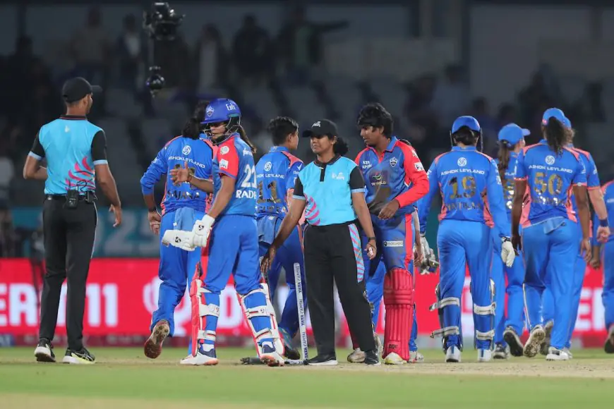 WPL 2025: DC Register 2-Wicket Win Over MI In Last-Ball Thriller