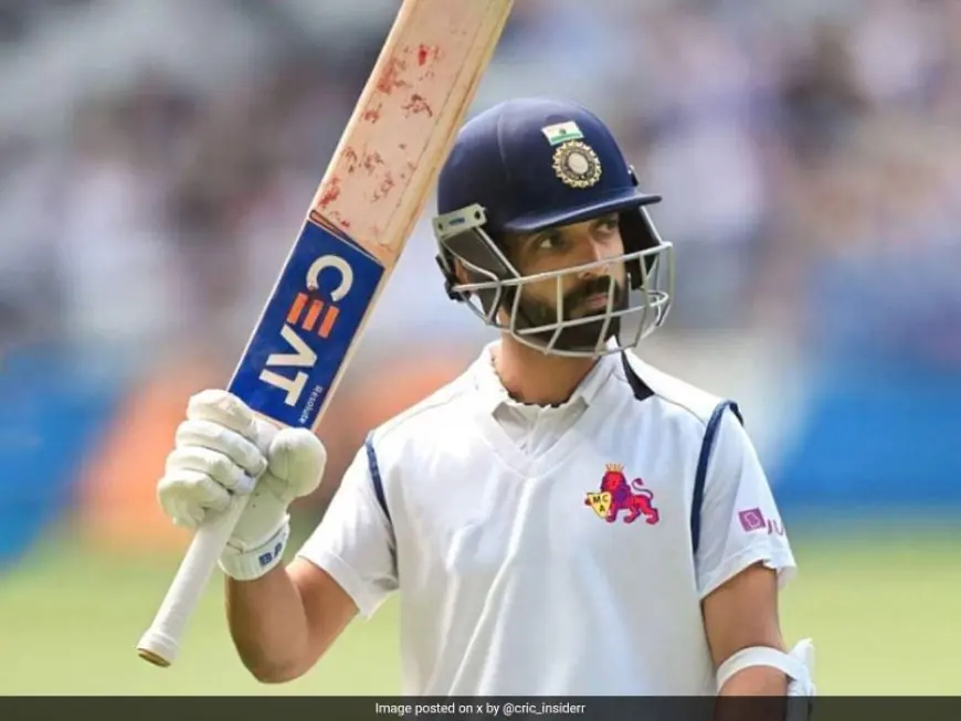 "Bought 2nd-Hand WagonR...": Rahane Opens Up On Early Financial Struggles