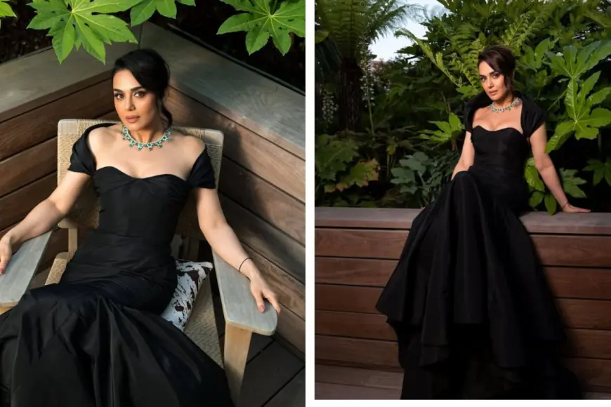 Preity Zinta’s Black Gown Moment Is the Ultimate Cocktail Dressing Inspiration