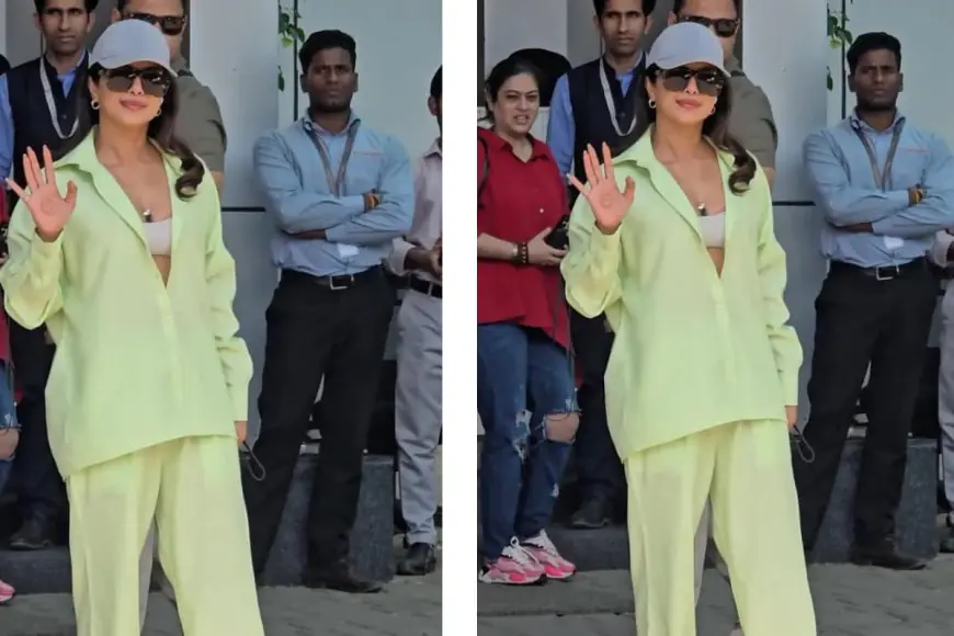 Priyanka Chopra Effortlessly Switches from Wedding Glam to Casual Cool