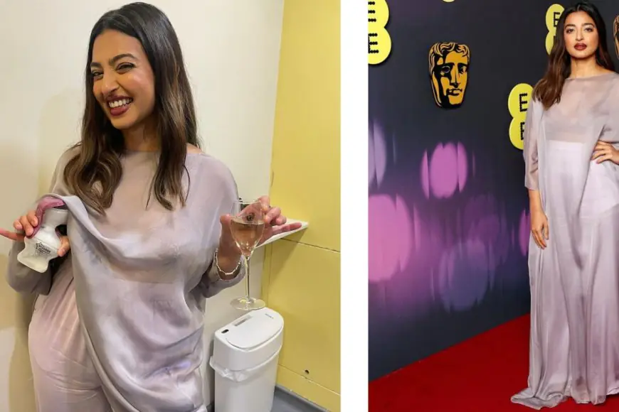 Radhika Apte’s BAFTA Night: Red Carpet, Breast Pump, and a Glass of Champagne!