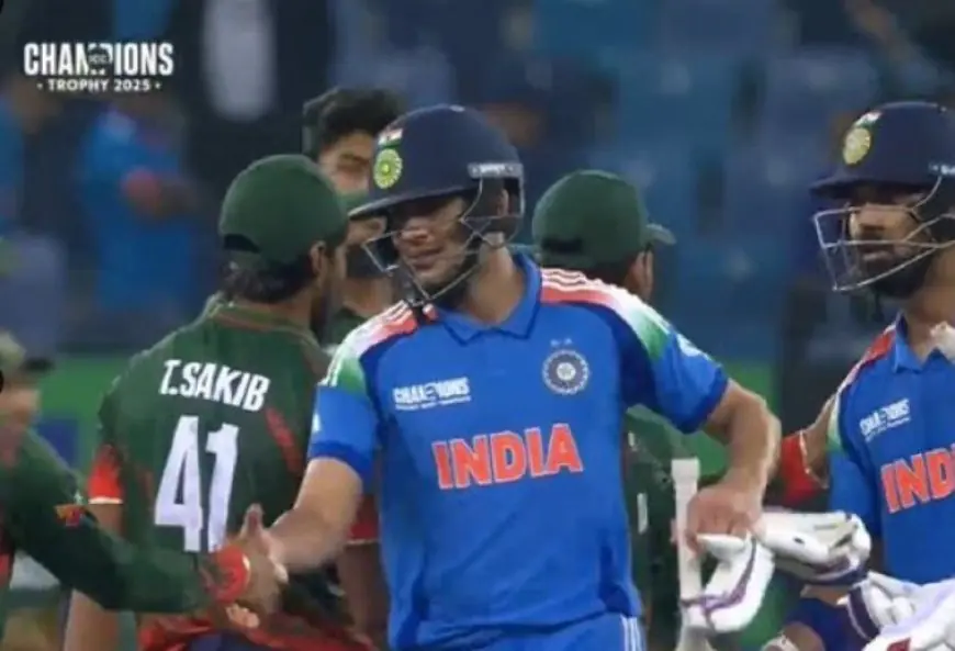 Fresh Row Hits CT 2025: Pak's Name Absent From Logo During IND vs BAN Game