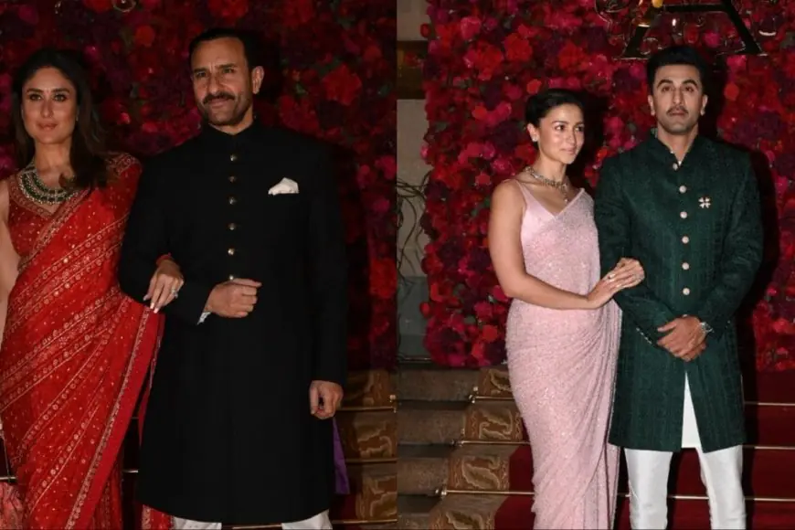 Aadar Jain And Alekha Advani Wedding: Kareena Kapoor, Saif Ali Khan, Alia Bhatt And Others Serve Looks In Traditionals