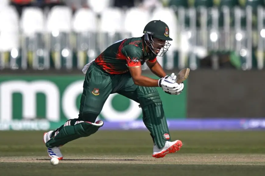 CT 2025 Live: Shanto Hits Fifty But Bangladesh Lose Wickets At Other End vs NZ