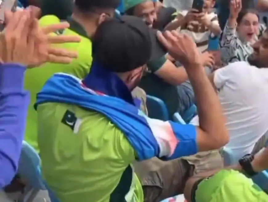 Viral: Pakistan Fan Switches To India Jersey As Rizwan And Co Suffer Loss