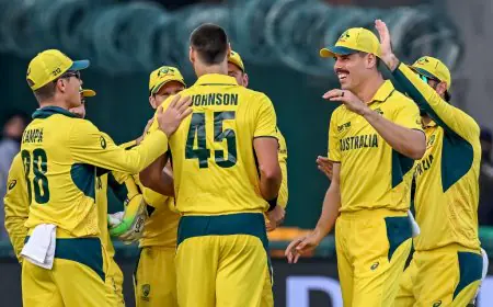 Australia Enter Champions Trophy Semis After Washout Against Afghanistan