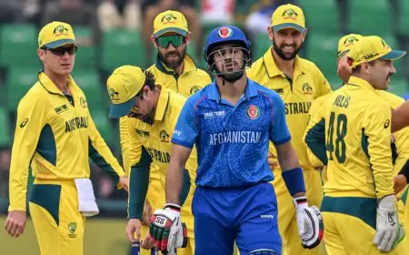 What Afghanistan-Australia Washout Means For Champions Trophy Semis Race