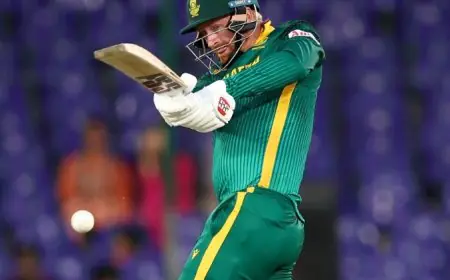 CT 2025: South Africa Embarrass England, Seal Top Spot In Group B