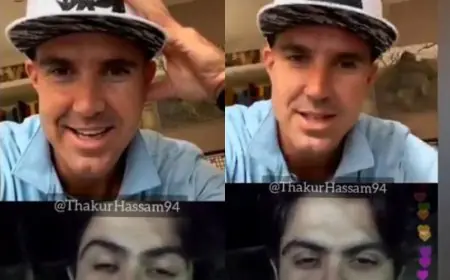 "Go And Bat At No.13": Video Of Pietersen Trolling Ex-Pak Star Resurfaces