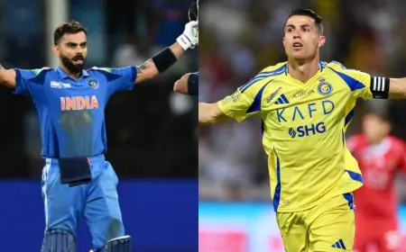 Kohli Compared To Ronaldo By Ex-Pakistan Star: "Complete Package..."