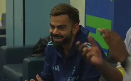 Watch: Kohli Stunned As 'Missing' Best Fielder Medal Causes Huge Drama