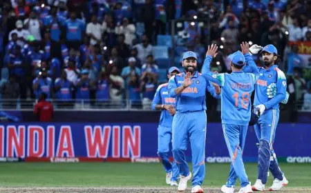 Gaffaney, Illingworth Named On-Field Umpires For India-Australia Semifinal