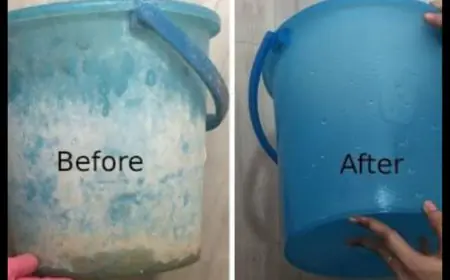 Cleaning Hacks: 3 Simple Tricks To Make Your Buckets And Bathroom Mugs Shine