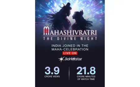 Mahashivratri Livestream on JioHotstar Draws 3.9 Crore Views, Showcasing the Future of Digital Devotion
