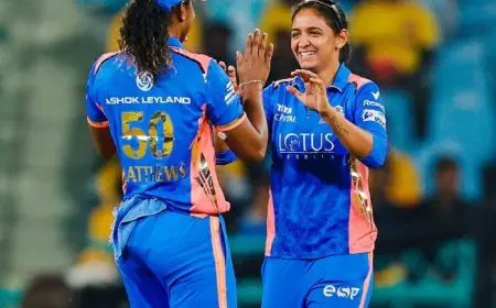 Mumbai Indians Power To Victory, UP Warriorz Playoff Hopes All But Over