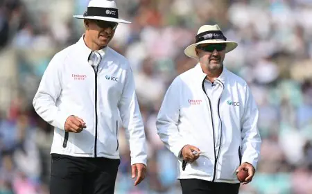 Umpires Announced For Champions Trophy Final