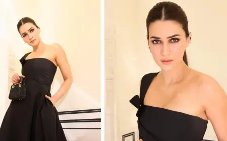 Kriti Sanon’s Dior Drama: When Quiet Luxury Meets IIFA Glam!